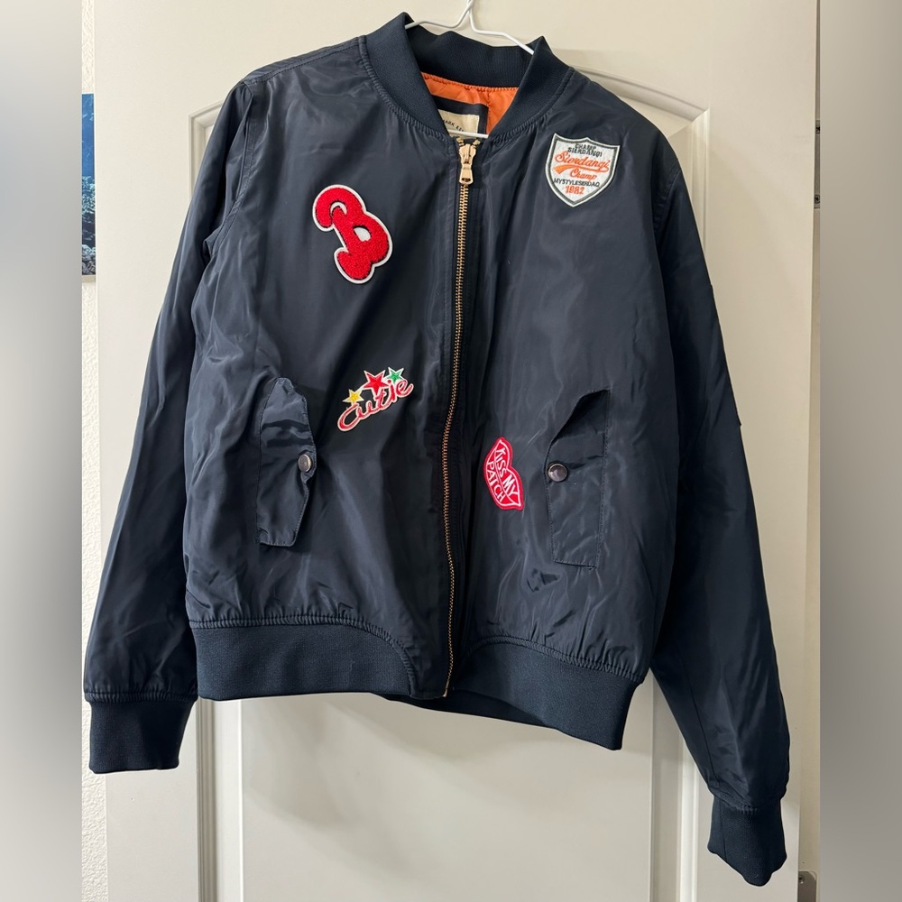 Women’s jacket with patches